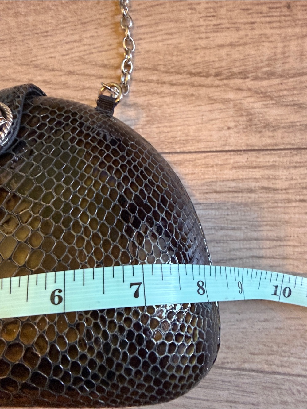 Brighton Midanuiere snakeskin evening bag - Picture 10 of 14